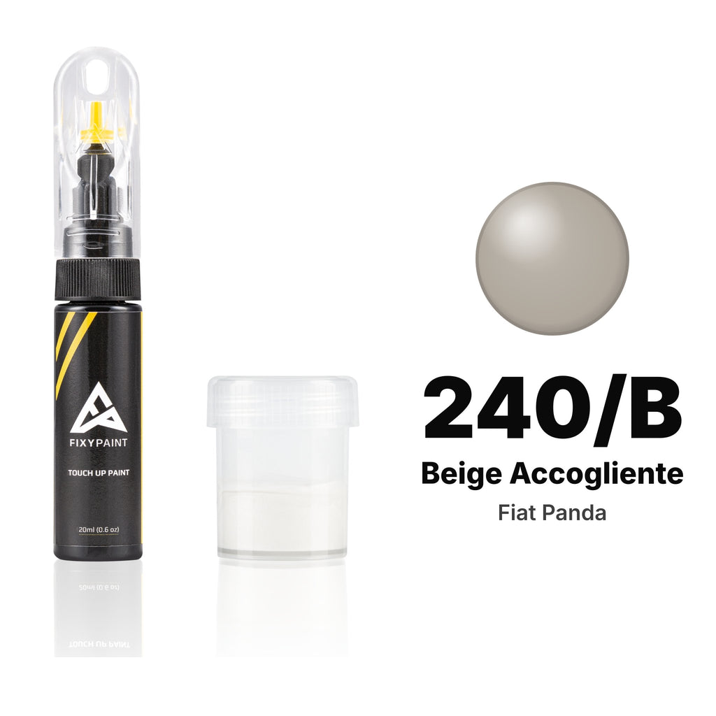 Pintura de retoque para Fiat Panda – 240/B Beige Accogliente (2014), kit Estándar