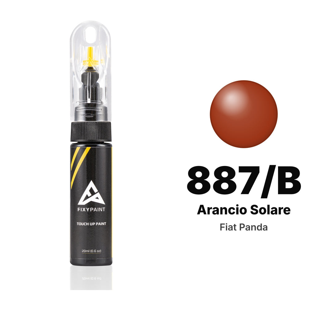 Touch-up paint for Fiat Panda 887/B Arancio Solare, Basic kit