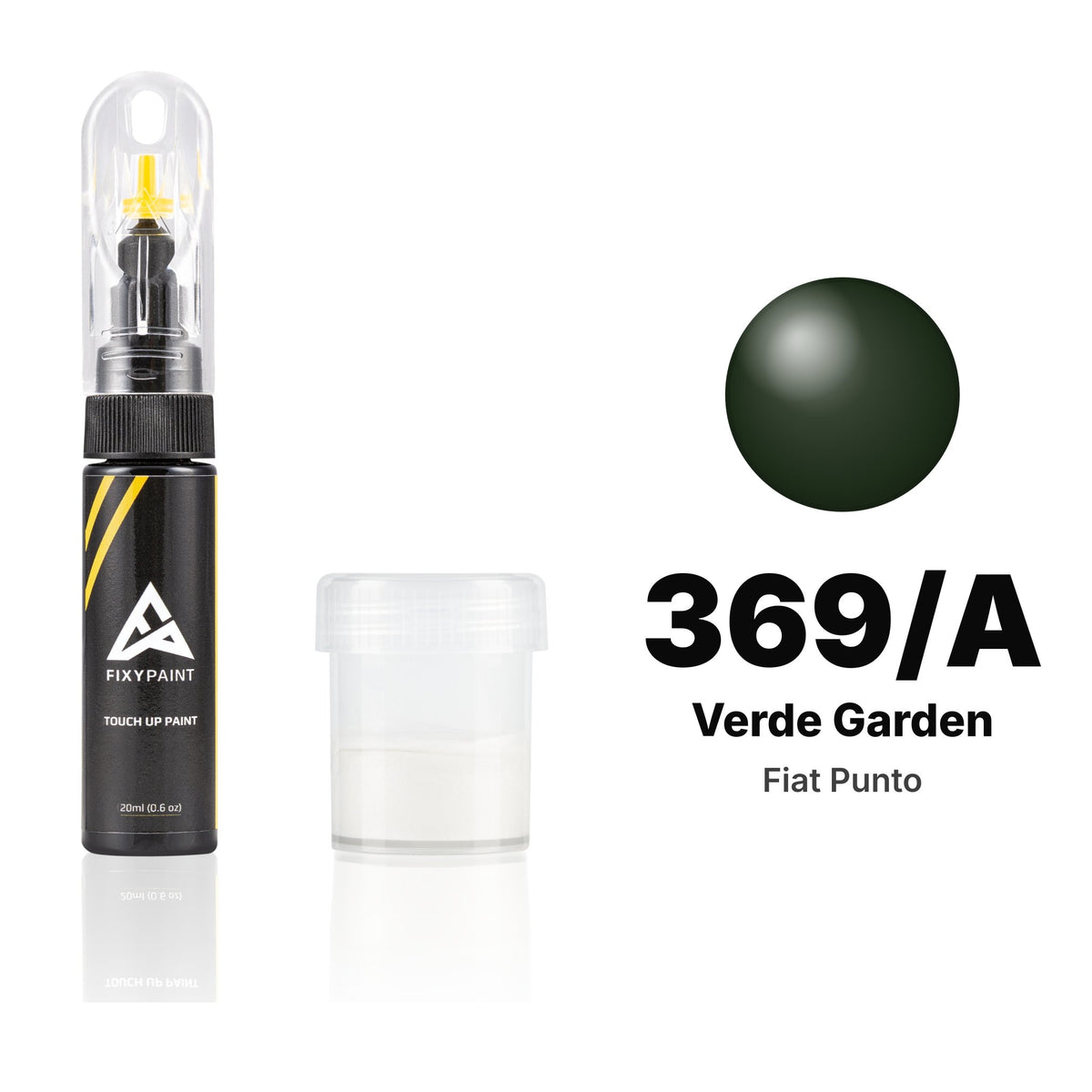 Touch-up paint for Fiat Punto 369/A Verde Garden, Standard kit