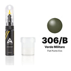 Touch-up paint for Fiat Punto Evo 306/B Verde Militare, Standard kit