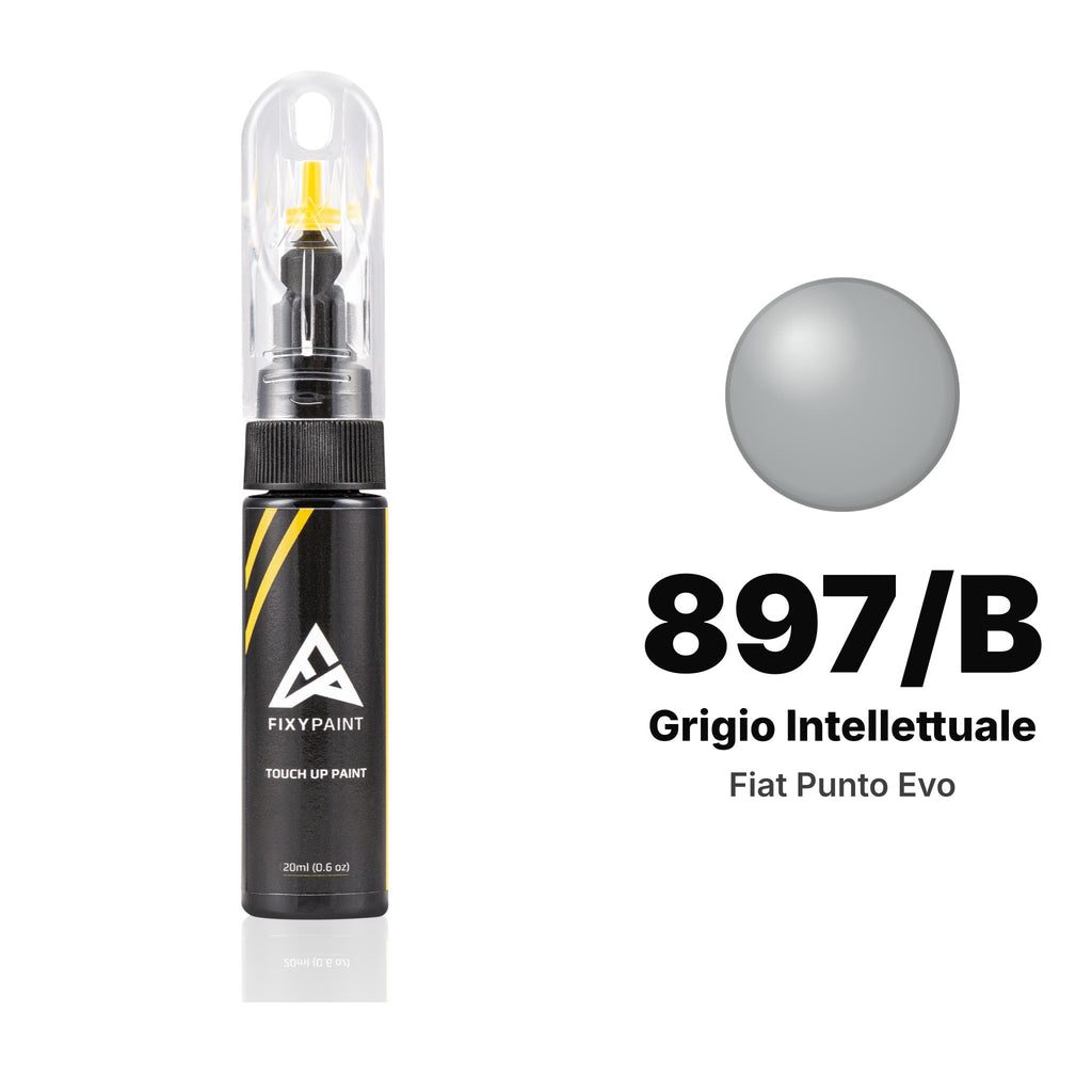 Peinture de retouche pour Fiat Punto Evo – 897/B Grigio Intellettuale (2012), kit Basique