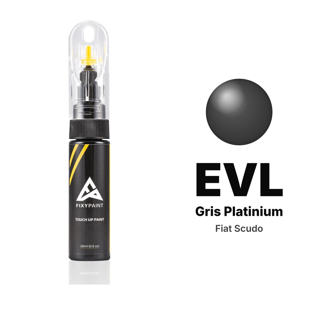 Lackstift für Fiat Scudo – EVL Gris Platinium (2023–2025), Set Basis