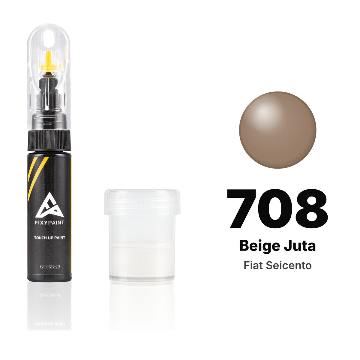 Touch-up paint for Fiat Seicento 708 Beige Juta, Standard kit