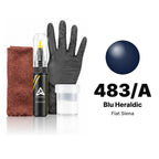 Touch-up paint for Fiat Siena 483/A Blu Heraldic, Complete kit