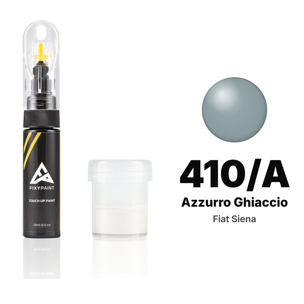 Touch-up paint for Fiat Siena 410/A Azzurro Ghiaccio, Standard kit