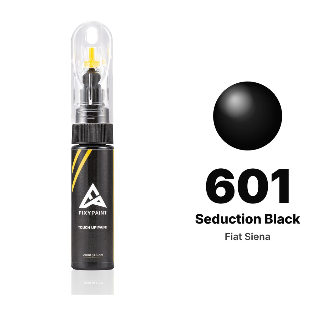 Touch-up paint for Fiat Siena 601 Seduction Black, Basic kit