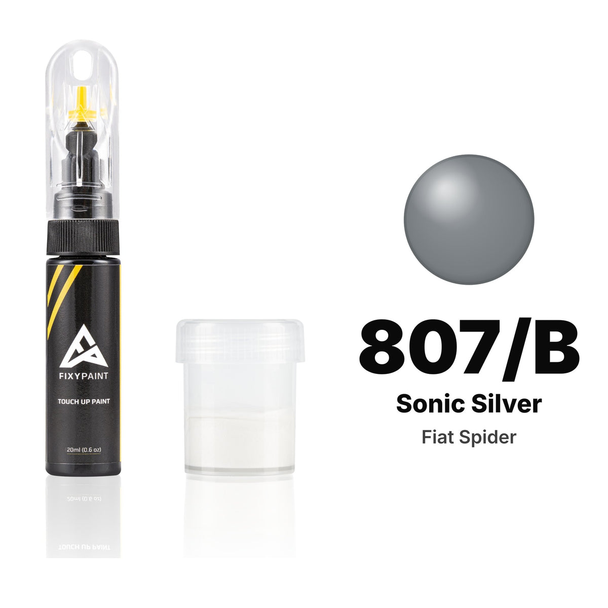 Touch-up paint for Fiat Spider 807/B Sonic Silver, Standard kit