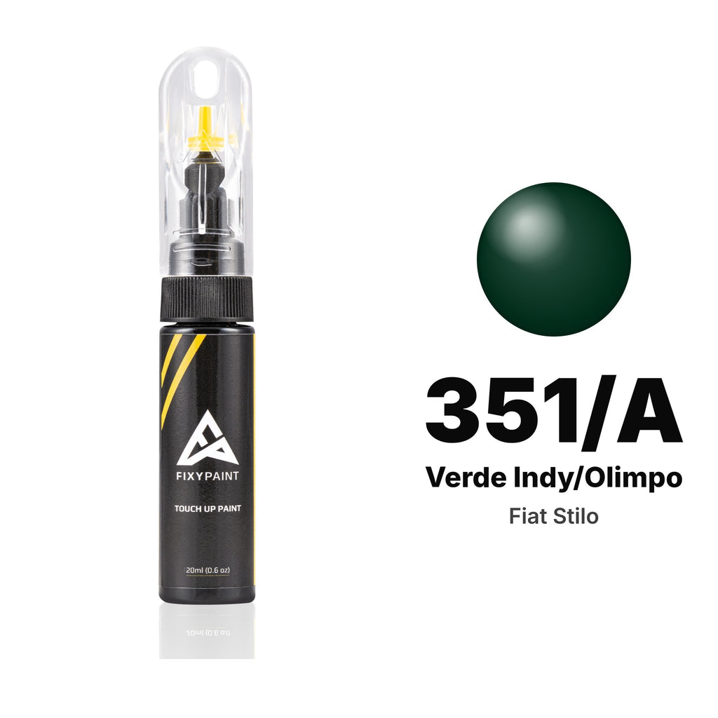 Touch-up paint for Fiat Stilo 351/A Verde Indy/Olimpo, Basic kit