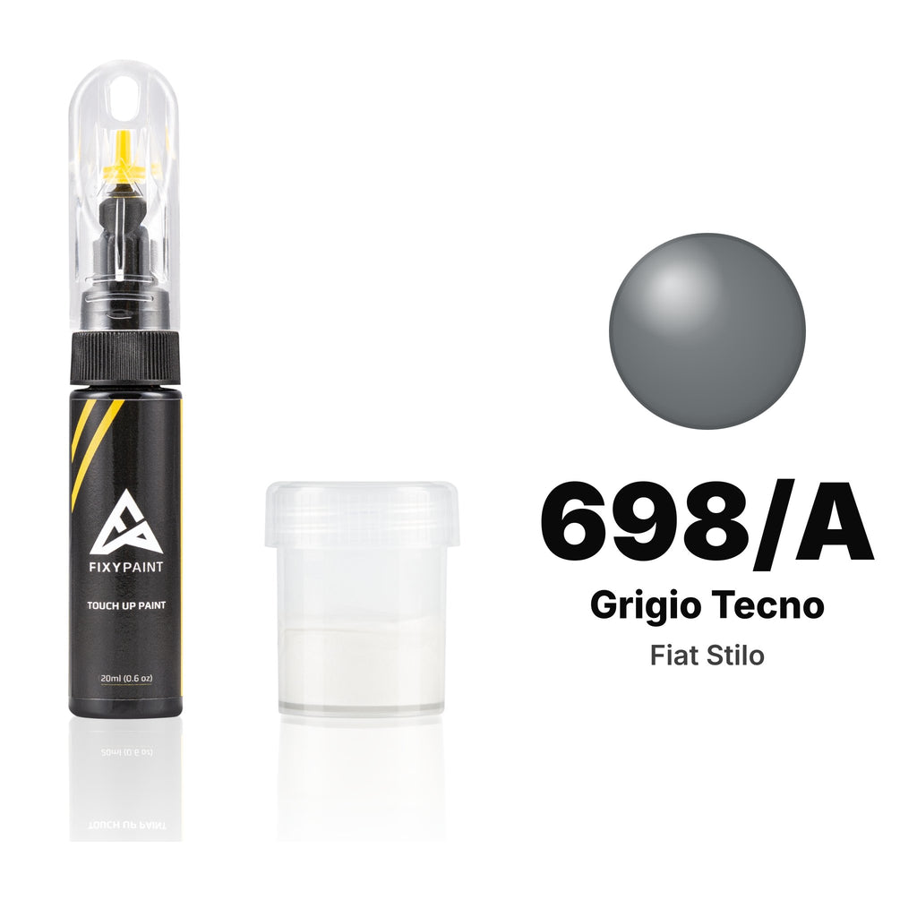 Touch-up paint for Fiat Stilo 698/A Grigio Tecno, Standard kit
