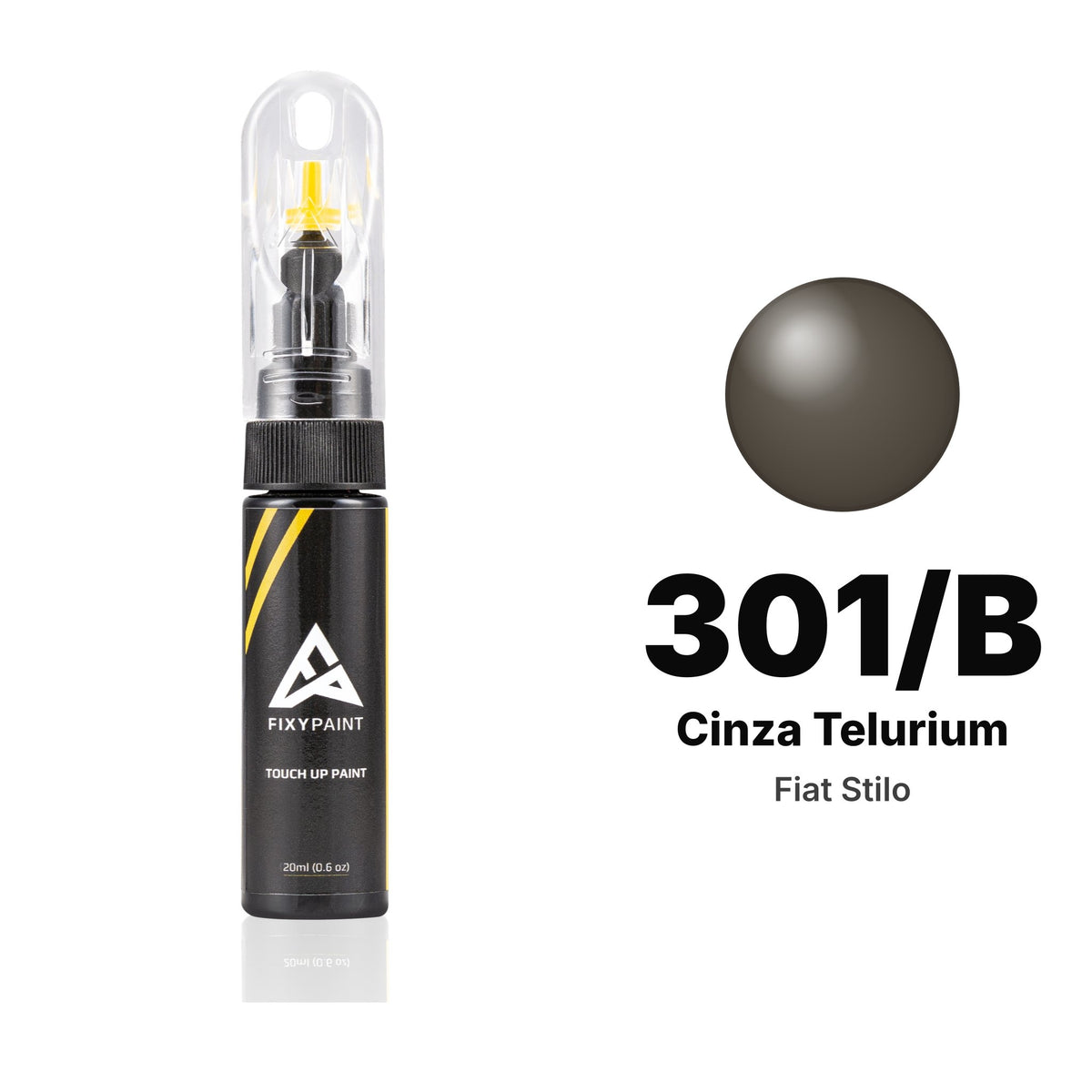 Fiat Stilo 301/B Cinza Telurium touch-up paint, Basic kit