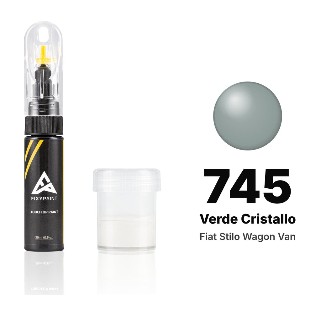 Touch-up paint for Fiat Stilo Wagon Van 745 Verde Cristallo, Standard kit