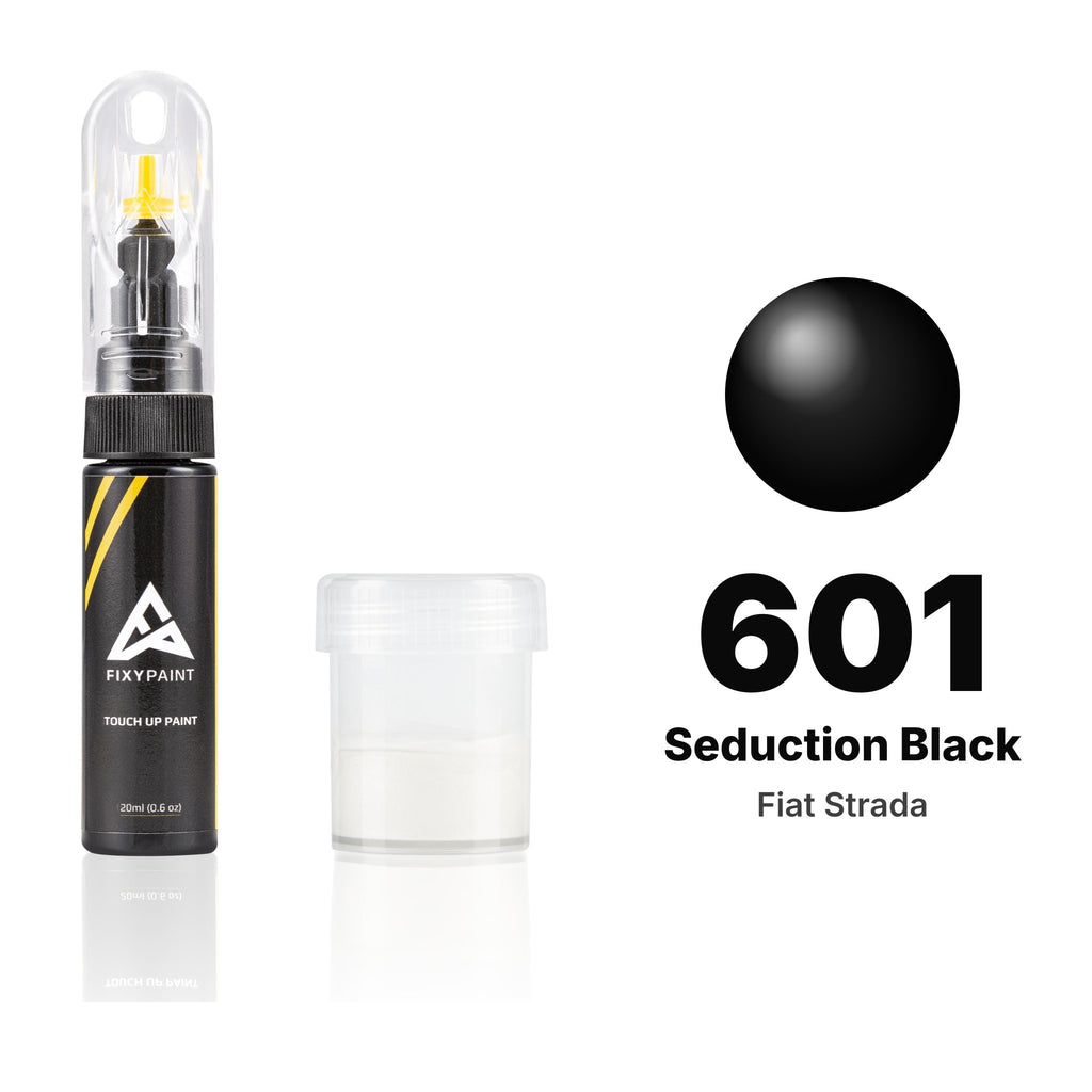 Touch-up paint for Fiat Strada 601 Seduction Black, Standard kit