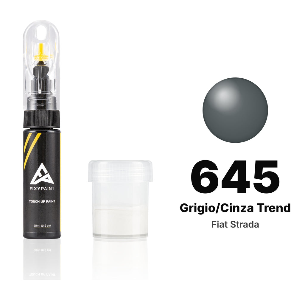 Touch-up paint for Fiat Strada 645 Grigio/Cinza Trend, Standard kit