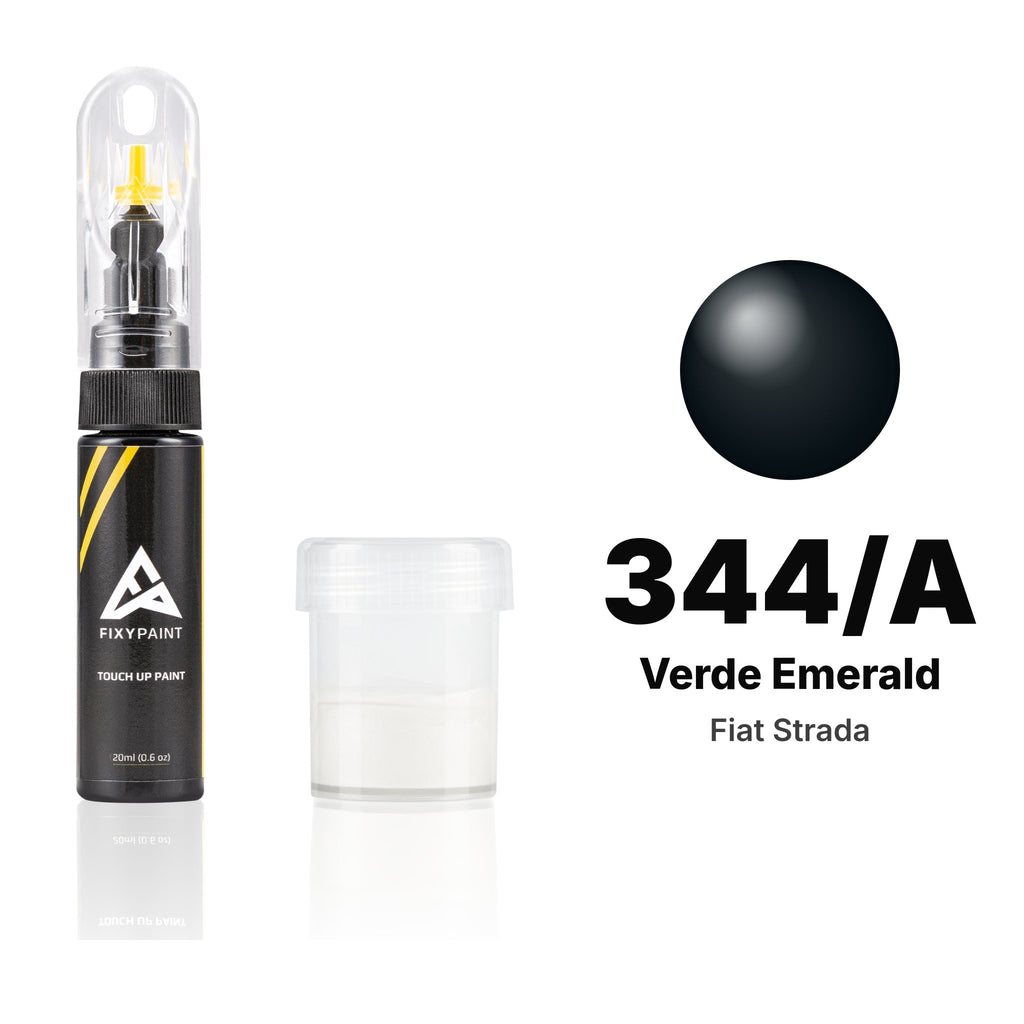 Touch-up paint for Fiat Strada 344/A Verde Emerald, Standard kit