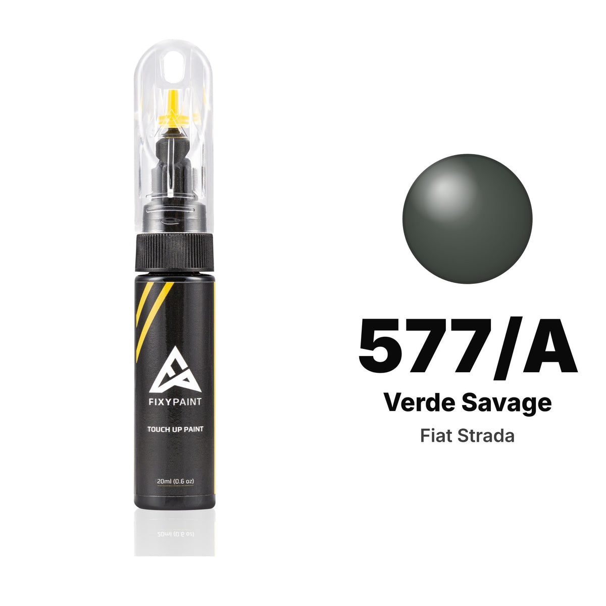 Fiat Strada 577/A Verde Savage touch-up paint, Basic kit