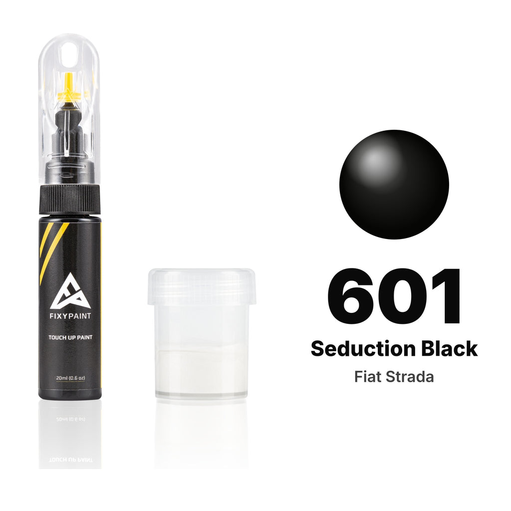 Touch-up paint for Fiat Strada 601 Seduction Black, Standard kit