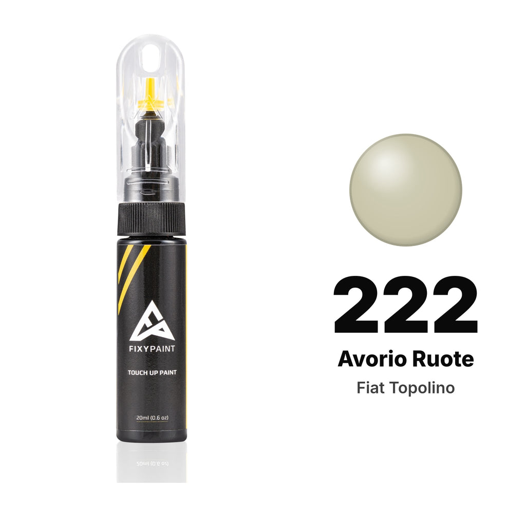 Vernice ritocco per Fiat Topolino – 222 Avorio Ruote (1948–1954), kit Base