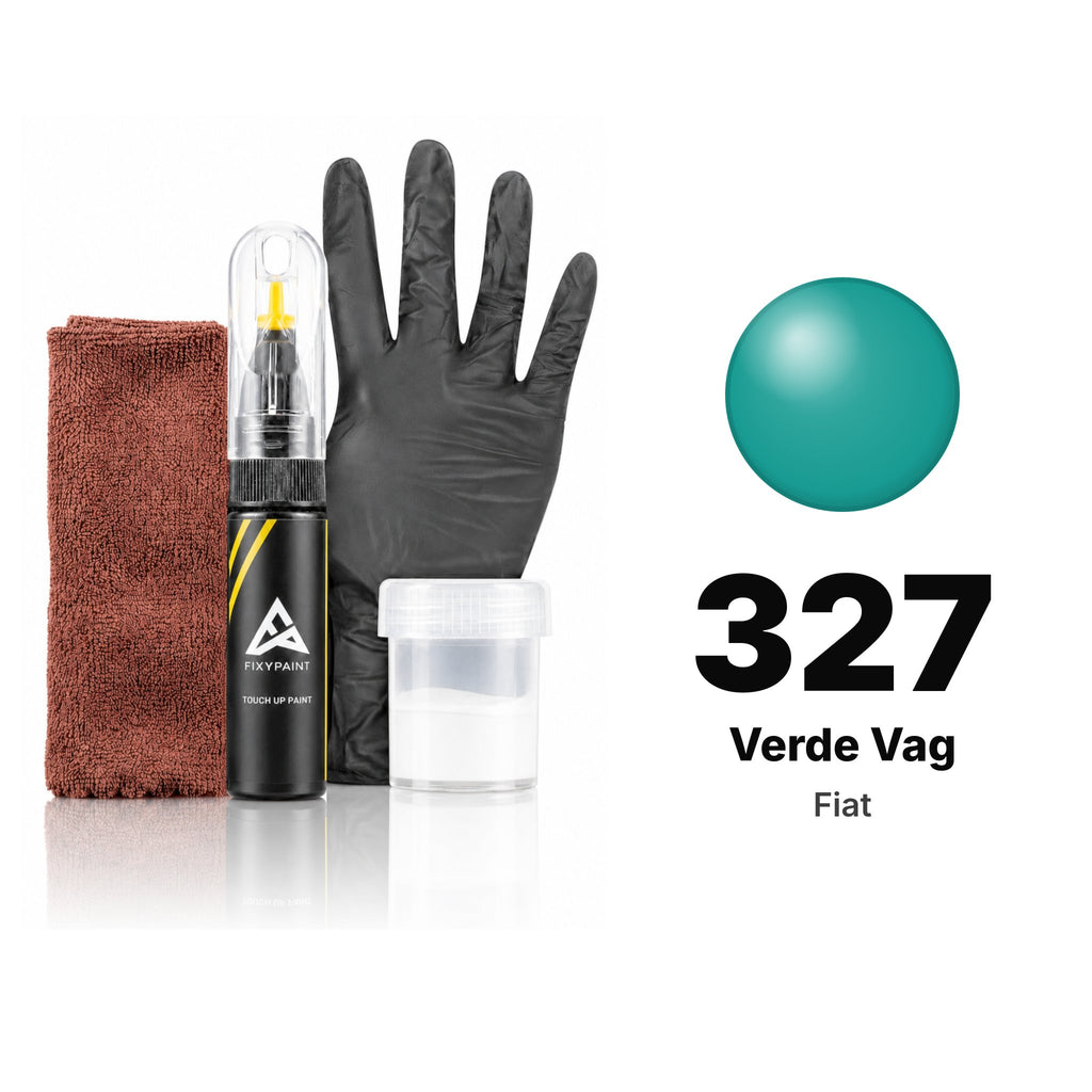 Touch-up paint for Fiat 327 Verde Vag, Complete kit