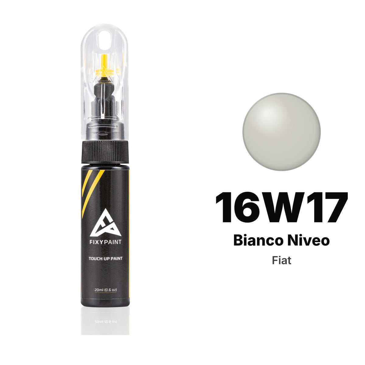 Touch-up paint for Fiat 16W17 Bianco Niveo, Basic kit