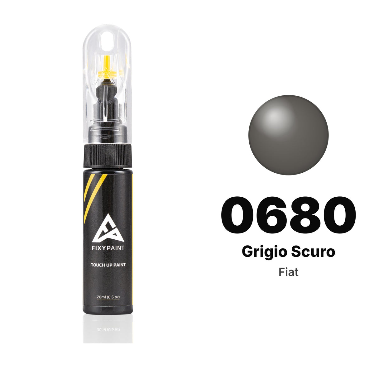 Touch-up paint for Fiat 0680 Grigio Scuro, Basic kit