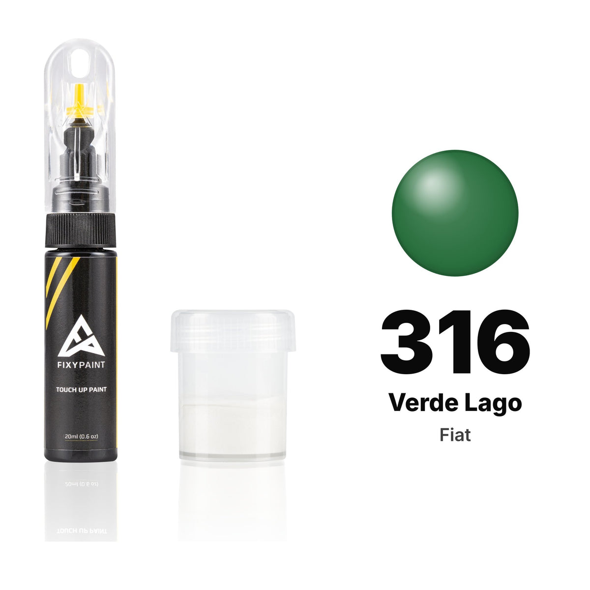 Touch-up paint for Fiat 316 Verde Lago, Standard kit