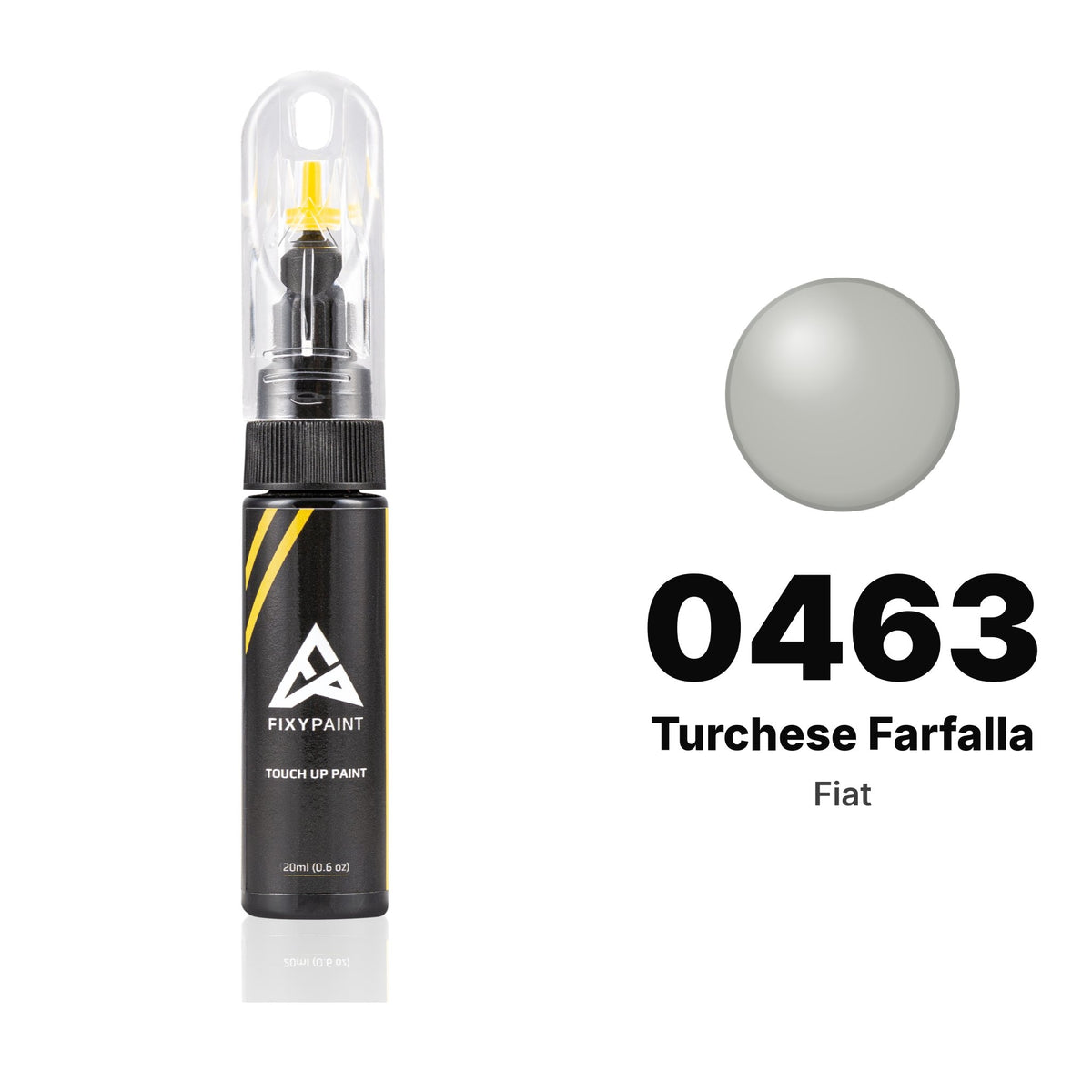 Touch-up paint for Fiat 0463 Turchese Farfalla, Basic kit