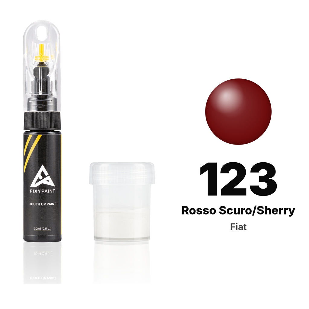 Touch-up paint for Fiat 123 Rosso Scuro/Sherry, Standard kit