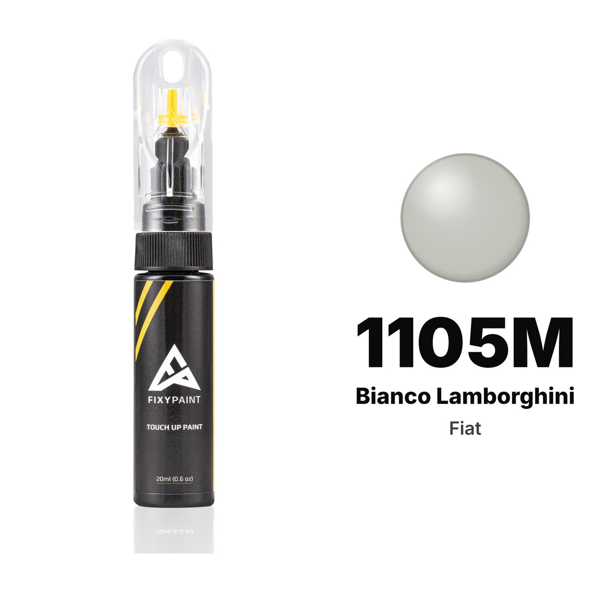 Touch-up paint for Fiat 1105M Bianco Lamborghini, Basic kit
