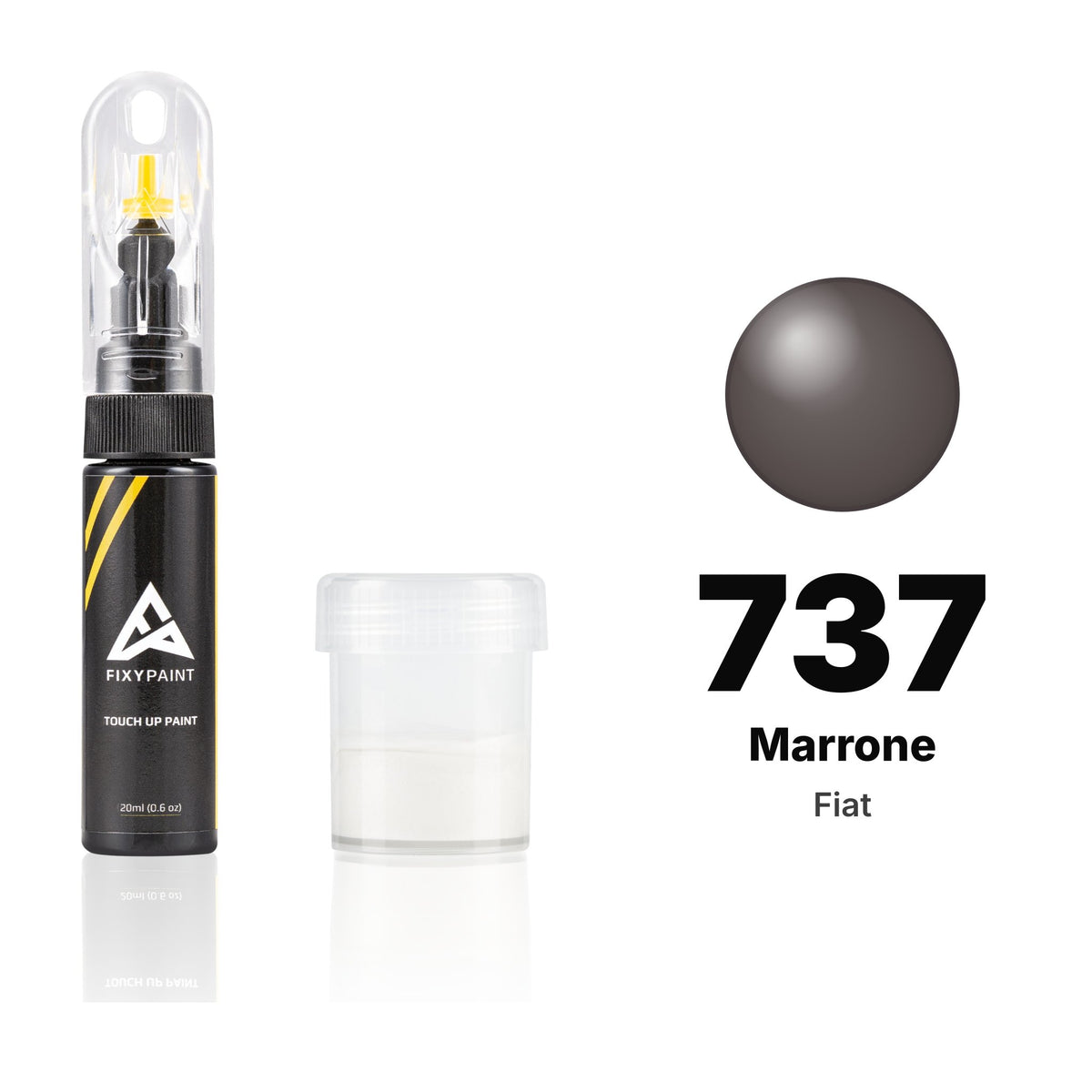 Vernice ritocco per Fiat – 737 Marrone (tutti i modelli, 1985–1988), kit Standard
