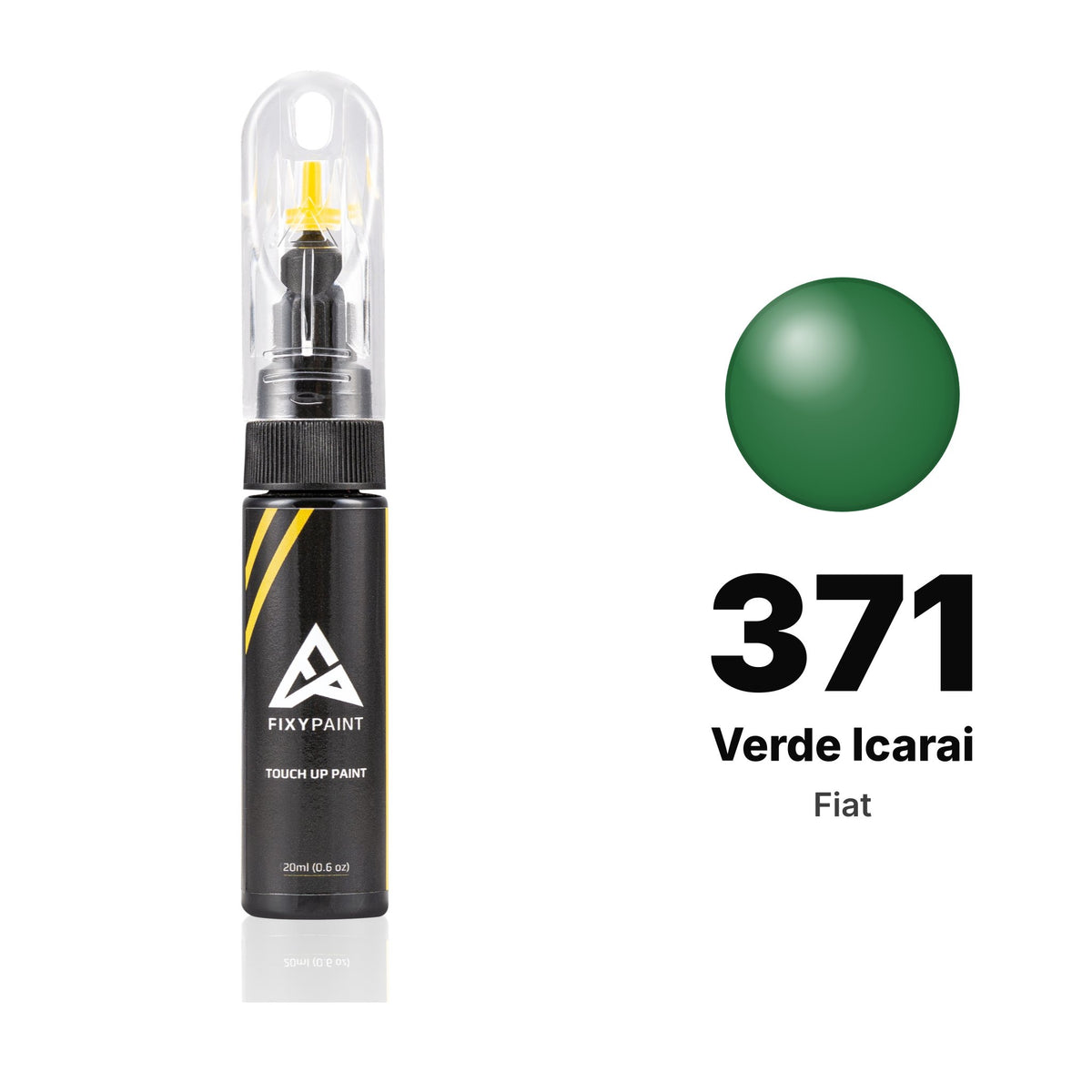 Vernice ritocco per Fiat – 371 Verde Icarai (tutti i modelli, 1987), kit Base