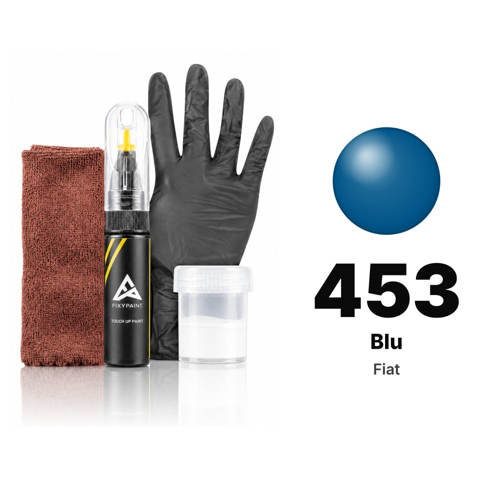 Touch-up paint for Fiat 453 Blu, Complete kit