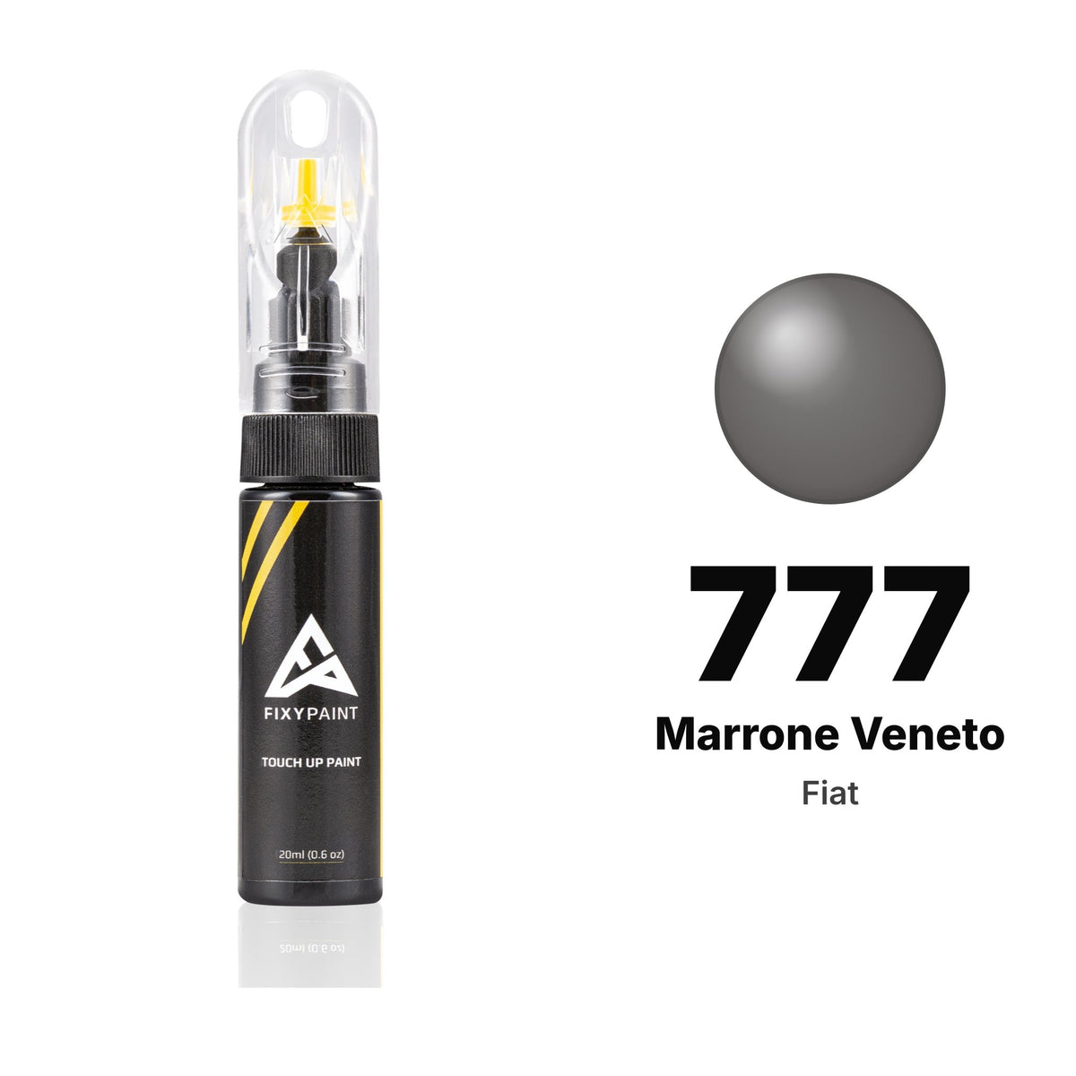 Vernice ritocco per Fiat – 777 Marrone Veneto (tutti i modelli, 1987–1988), kit Base