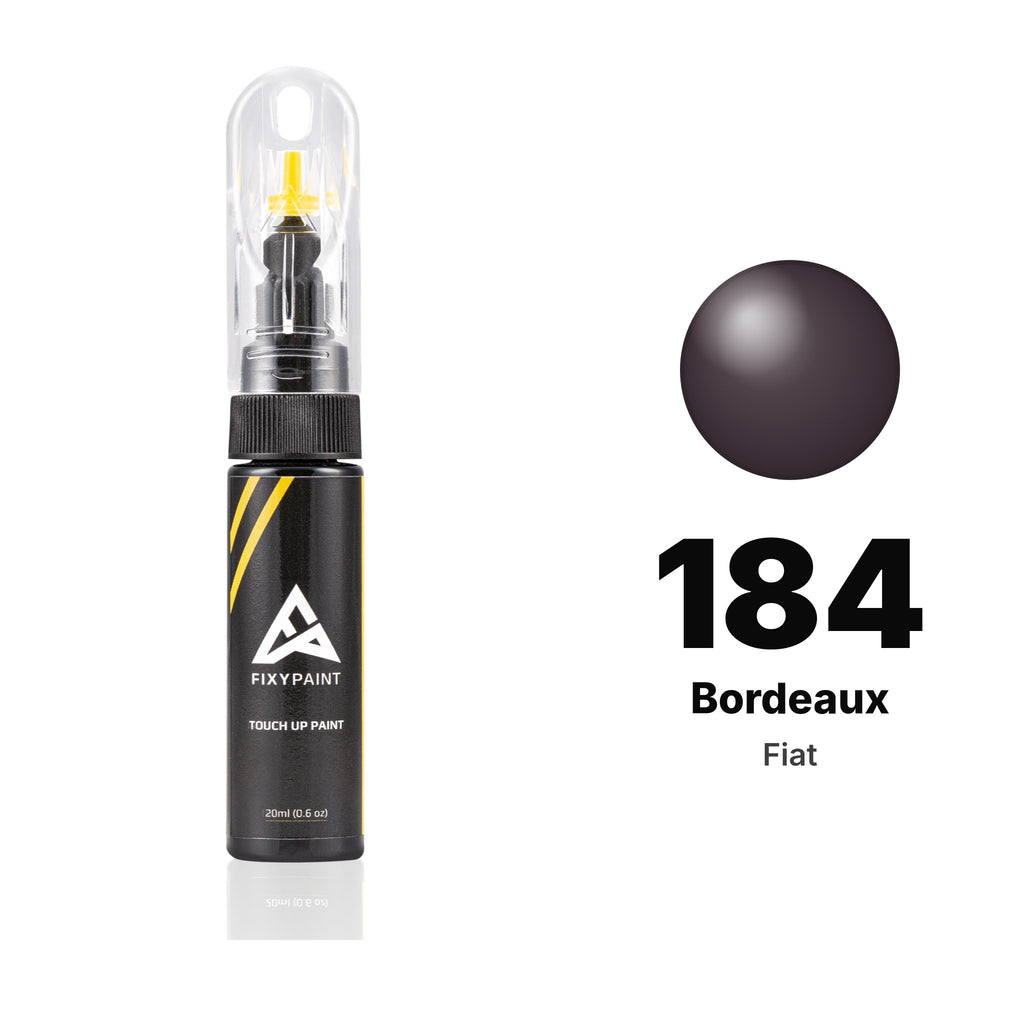 Lackstift für Fiat – 184 Bordeaux (alle Modelle, 1988), Set Basis