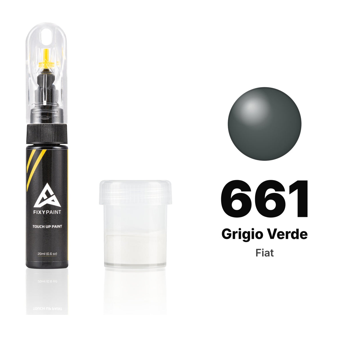 Touch-up paint for Fiat 661 Grigio Verde, Standard kit
