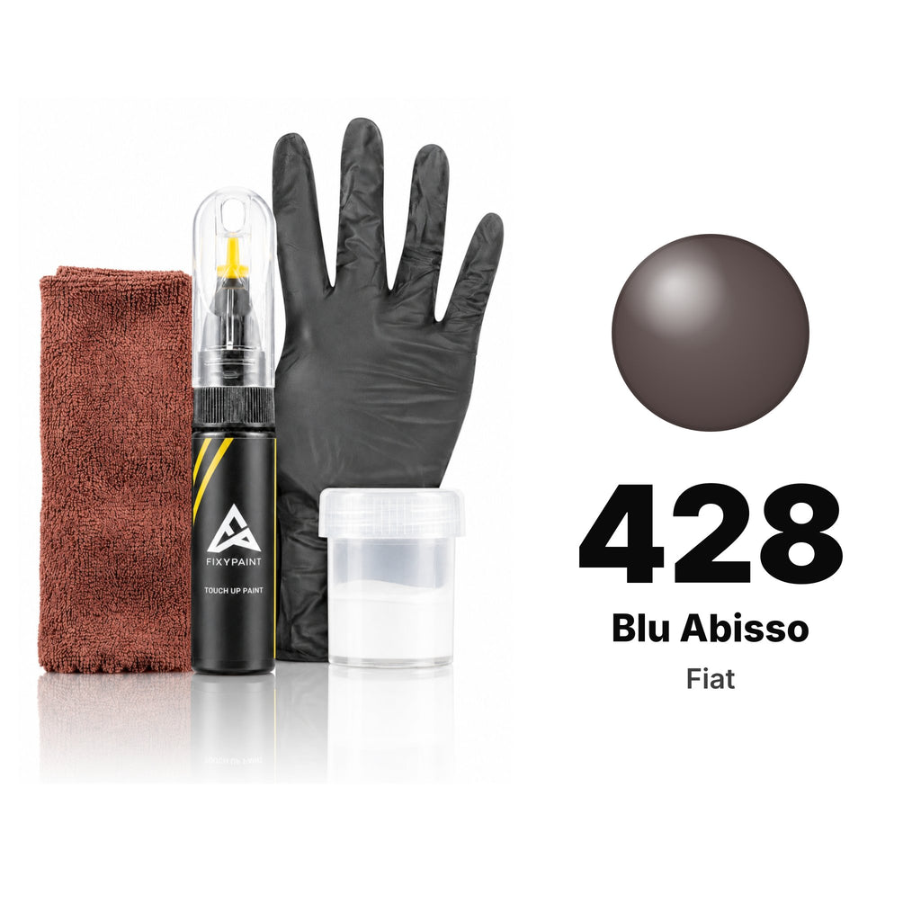 Touch-up paint for Fiat 428 Blu Abisso, Complete kit