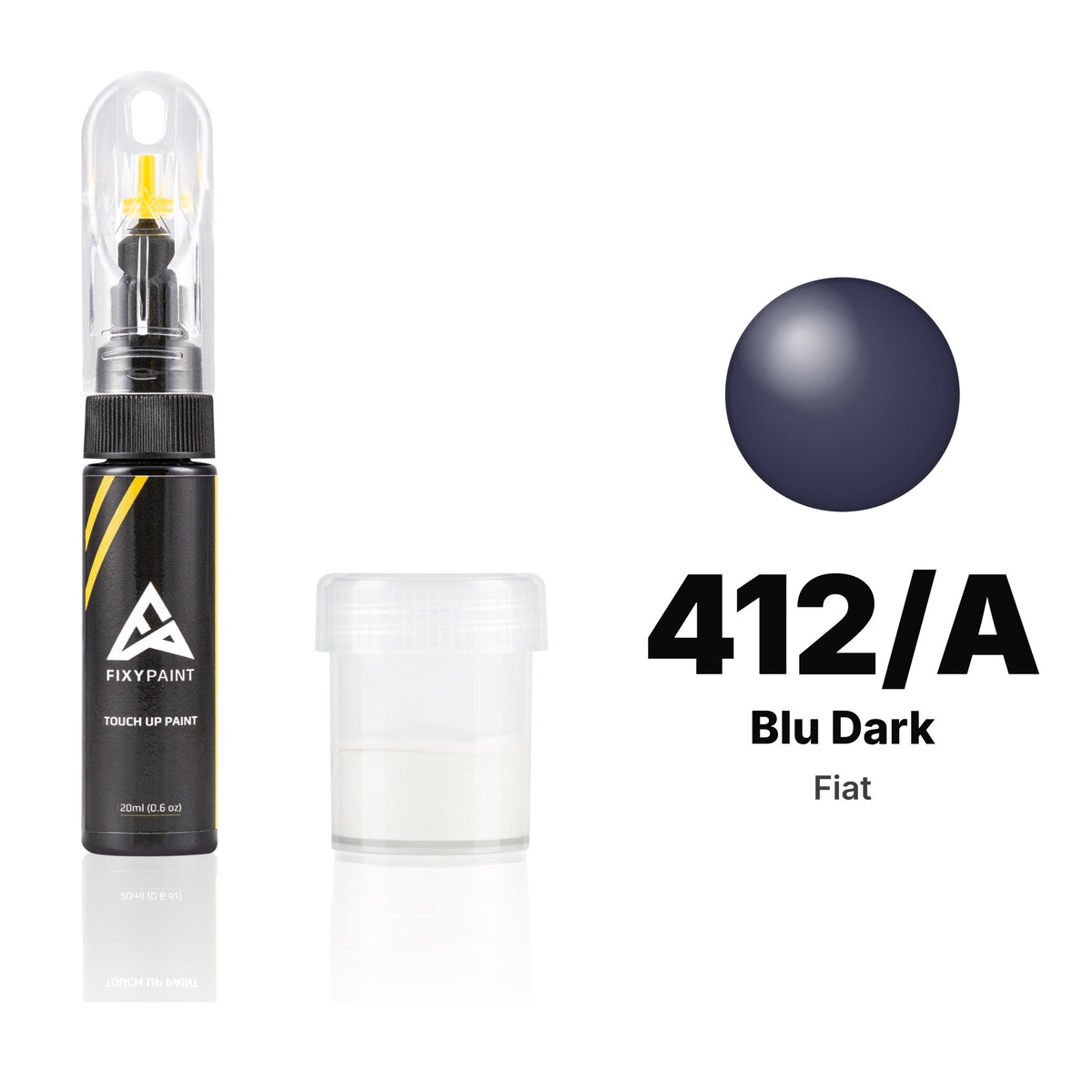 Touch-up paint for Fiat 412/A Blu Dark, Standard kit