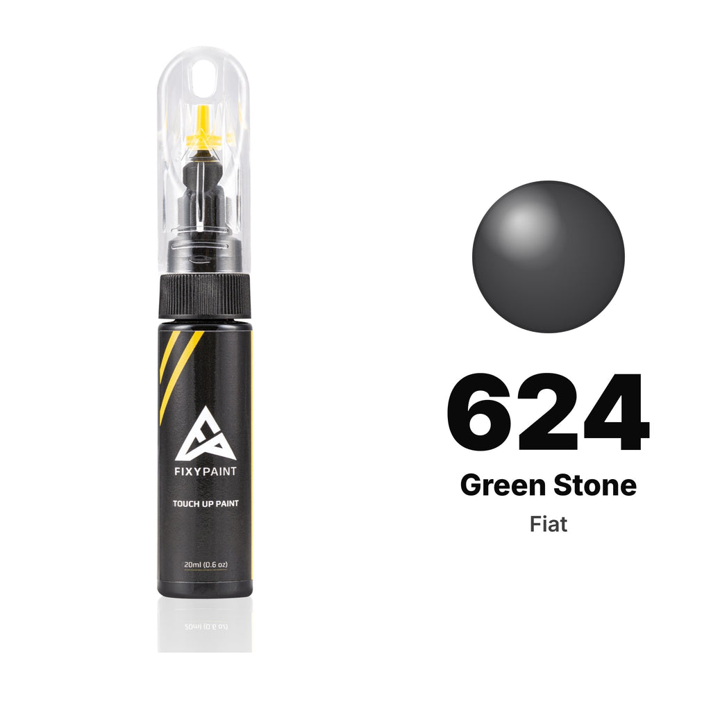 Touch-up paint for Fiat 624 Green Stone, Basic kit