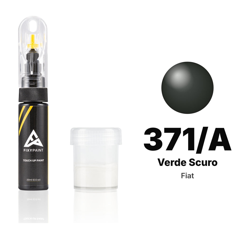 Touch-up paint for Fiat 371/A Verde Scuro, Standard kit