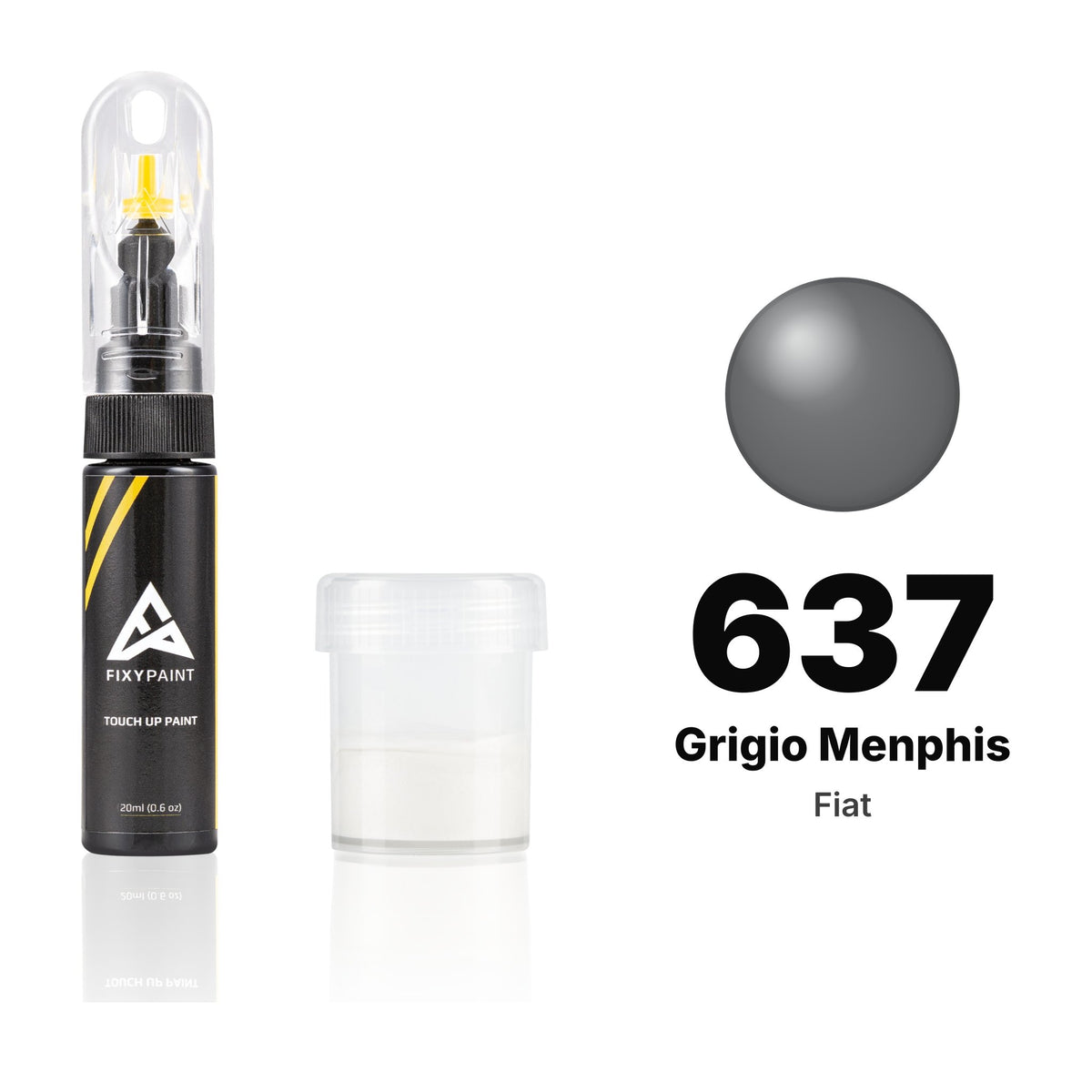 Touch-up paint for Fiat 637 Grigio Menphis, Standard kit