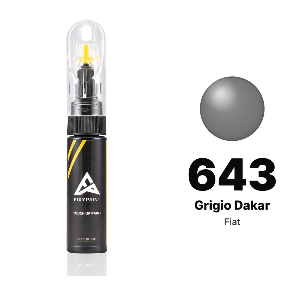 Touch-up paint for Fiat 643 Grigio Dakar, Basic kit