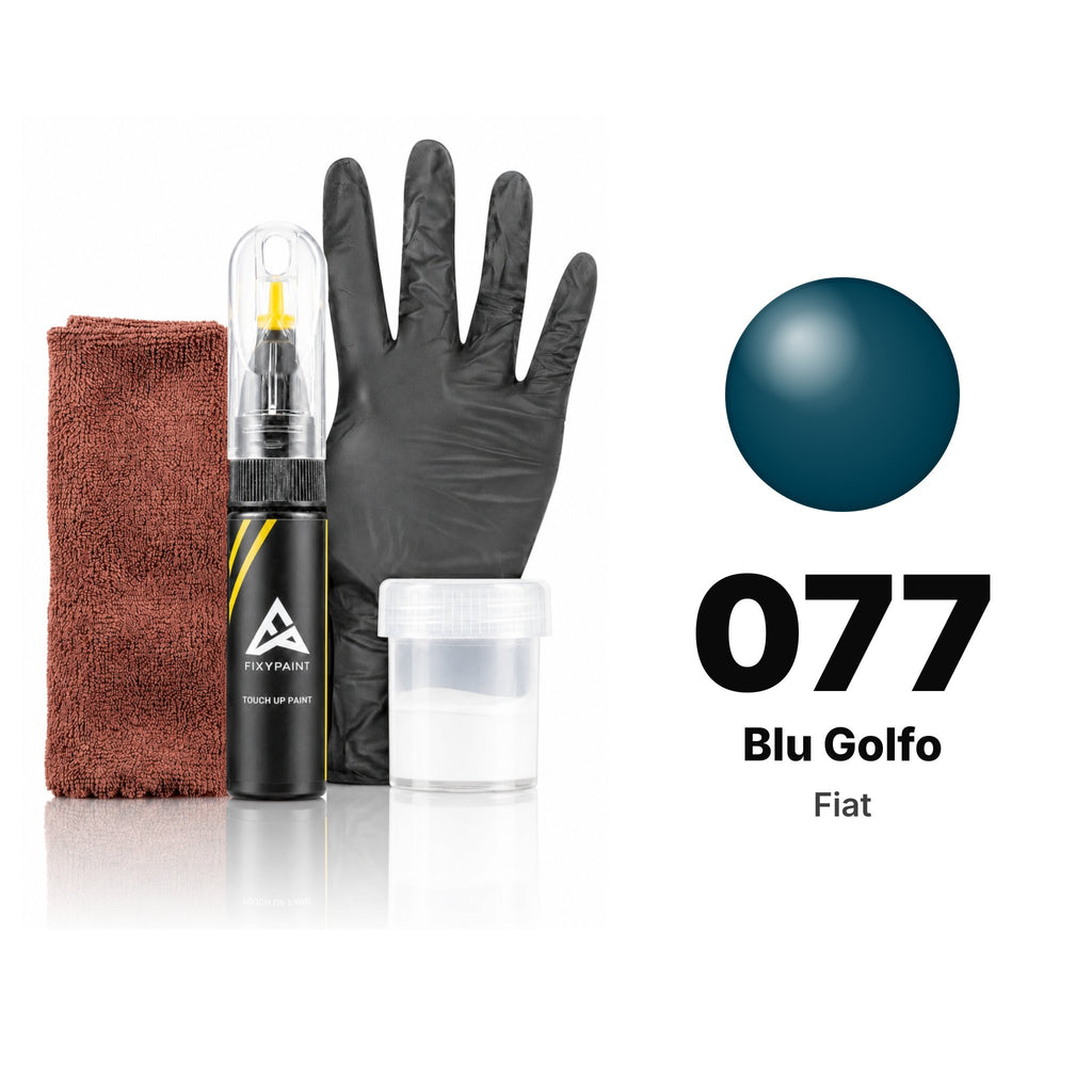 Touch-up paint for Fiat 077 Blu Golfo, Complete kit