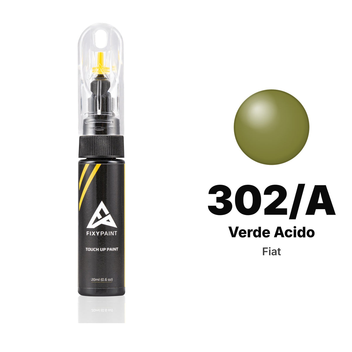 Touch-up paint for Fiat 302/A Verde Acido, Basic kit