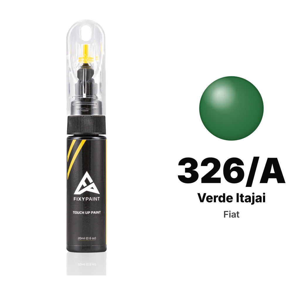 Touch-up paint for Fiat 326/A Verde Itajai, Basic kit