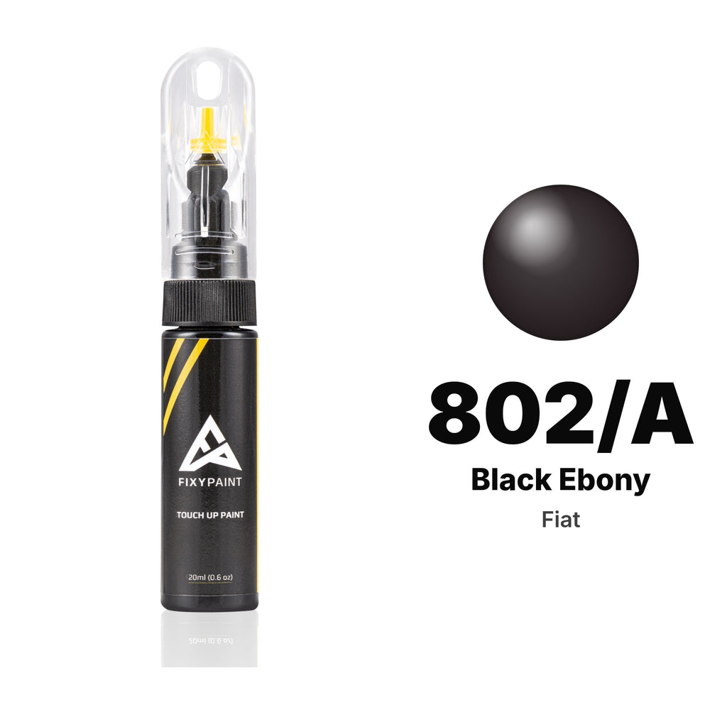 Touch-up paint for Fiat 802/A Black Ebony, Basic kit