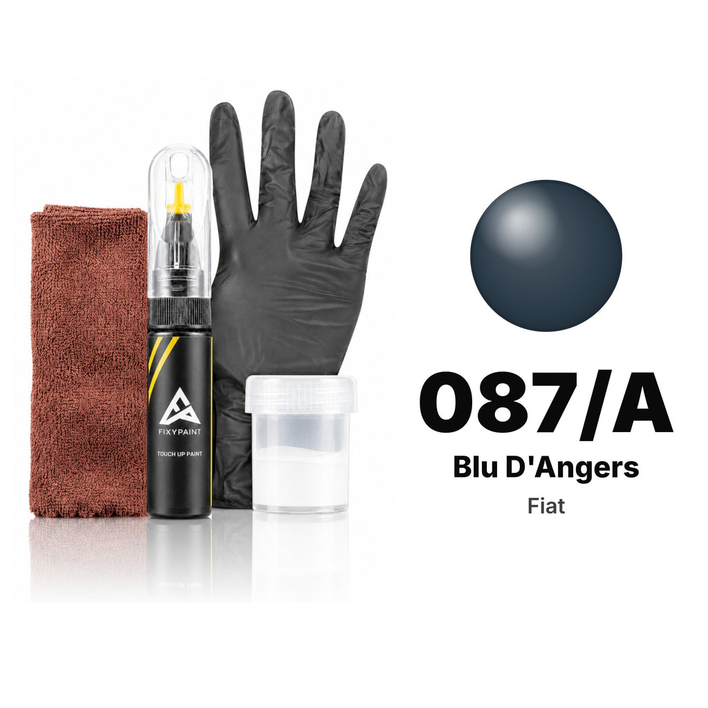 Fiat 087/A Blu D'Angers touch-up paint, Complete kit