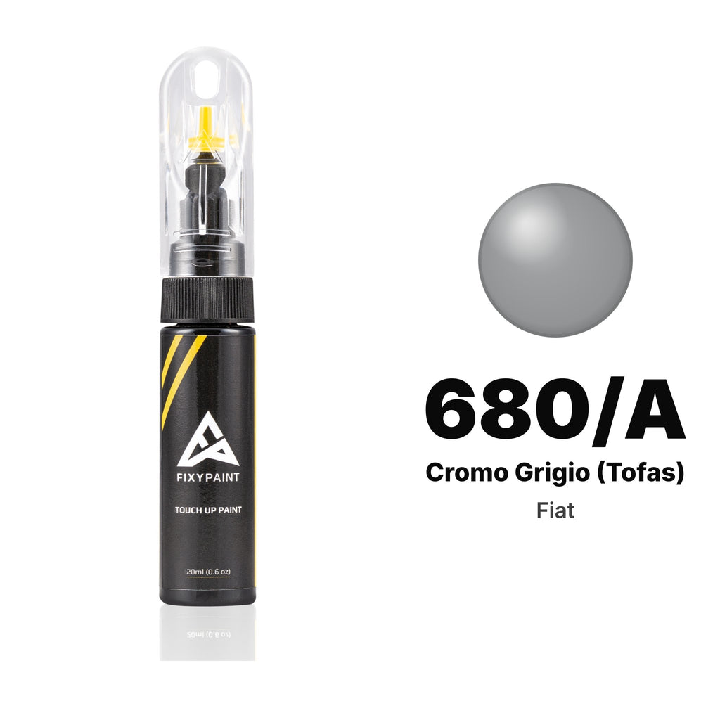 Touch-up paint for Fiat 680/A Cromo Grigio (Tofas), Basic kit