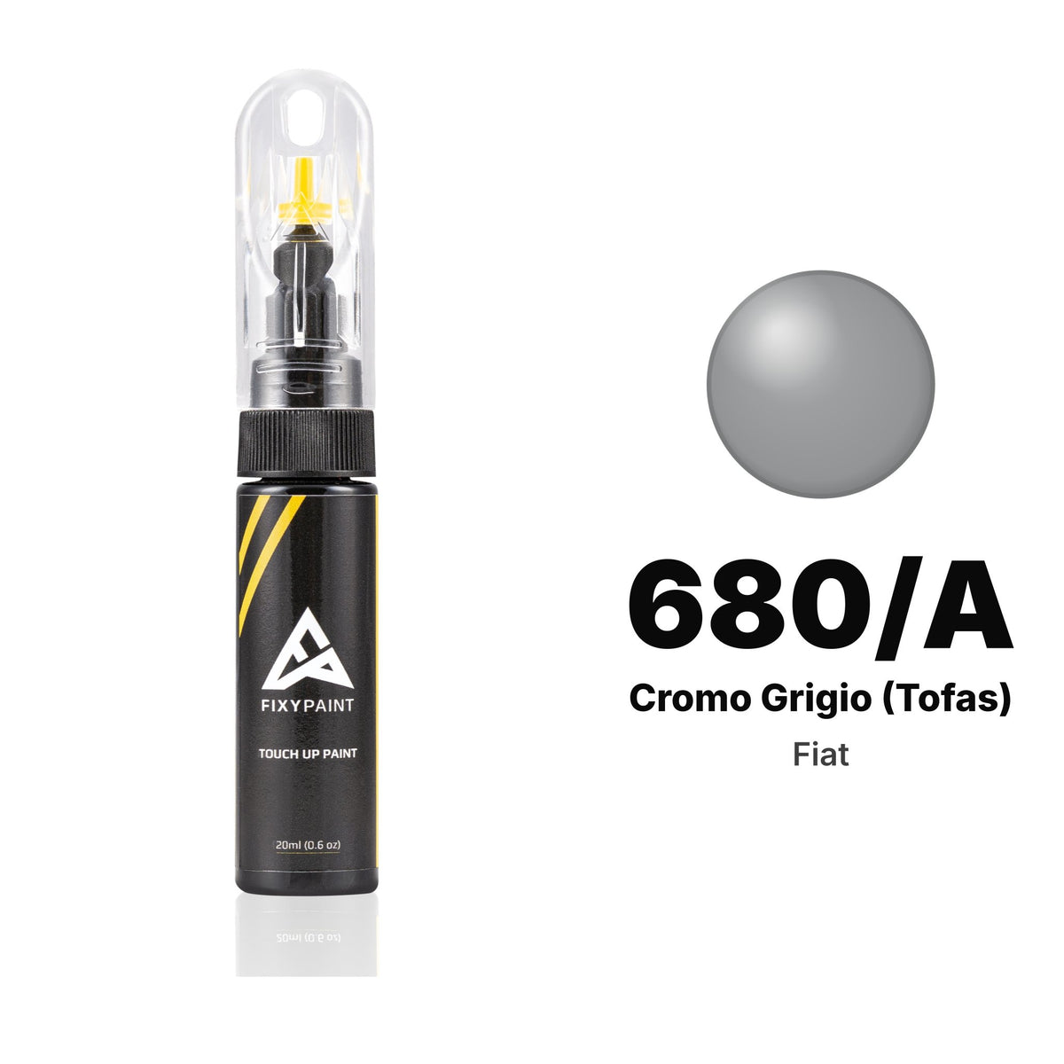 Fiat 680/A Cromo Grigio (Tofas) touch-up paint, Basic kit