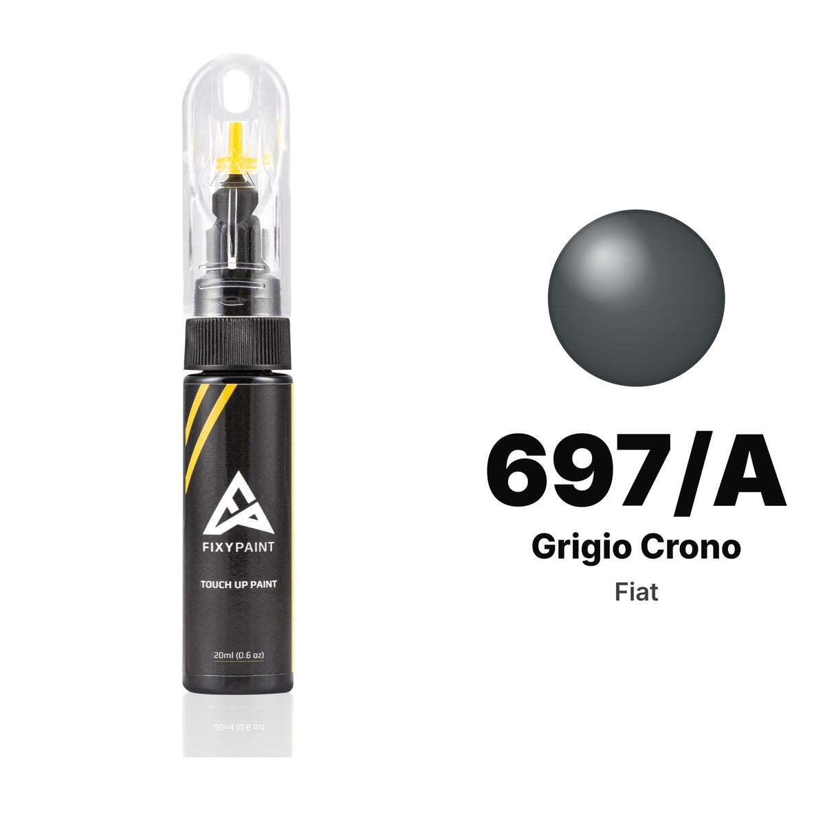 Touch-up paint for Fiat 697/A Grigio Crono, Basic kit