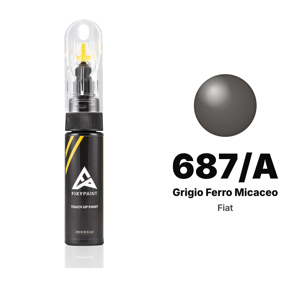 Touch-up paint for Fiat 687/A Grigio Ferro Micaceo, Basic kit