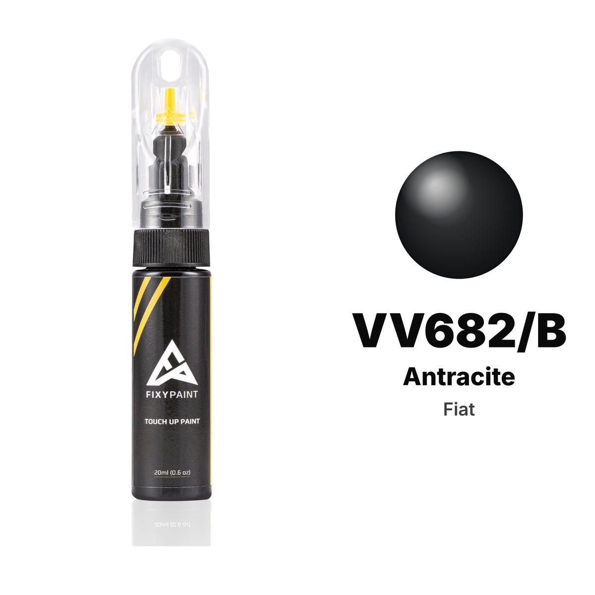 Touch-up paint for Fiat VV682/B Antracite, Basic kit